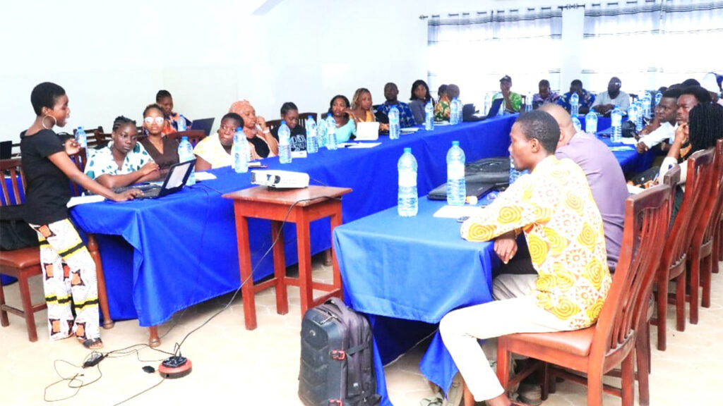 Renforcement de capacités des jeunes sur les changements climatique, organisé par Plan International Bénin